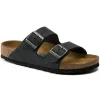 Arizona Soft Narrow Sandal Oiled Leather