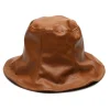 Freddie Leather Tulip Shaped Hat