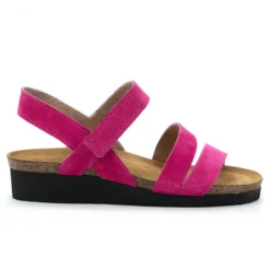 Kayla Fuchsia Suede Sandal (7806-CAQ)