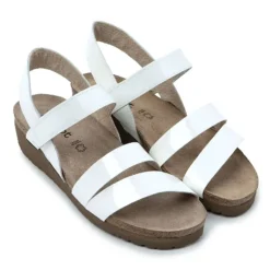 Kayla Porcelan Patent Leather Sandal (7806-HBB)