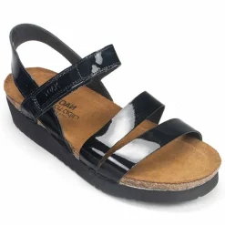 Kayla Sandal Black Patent (7806-501)