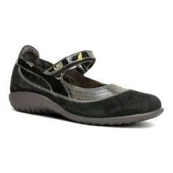 Kirei (11042) - Black Madras Leather/Black Suede