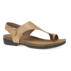 Reece T-Strap Slingback Sandal - Honey Distressed